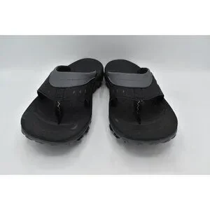 Merrell Mens Size 9 Huntington Sport Black Flip Flop Thong Sandals Merrell Men main image 3